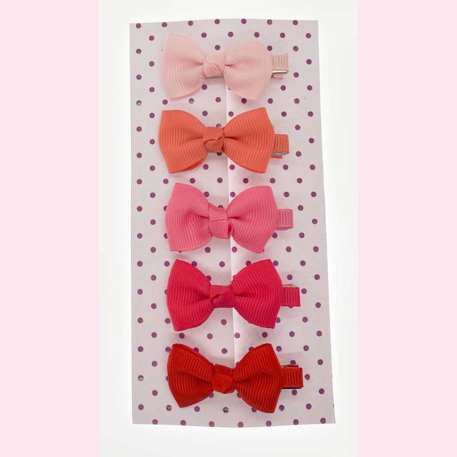 Set mini strikjes roze 1 Set-mini-strikjes-roze