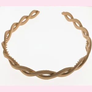 Diadeem gevlochten zand